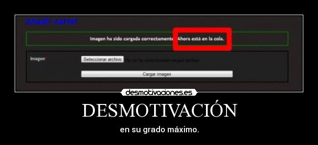 DESMOTIVACIÓN - 