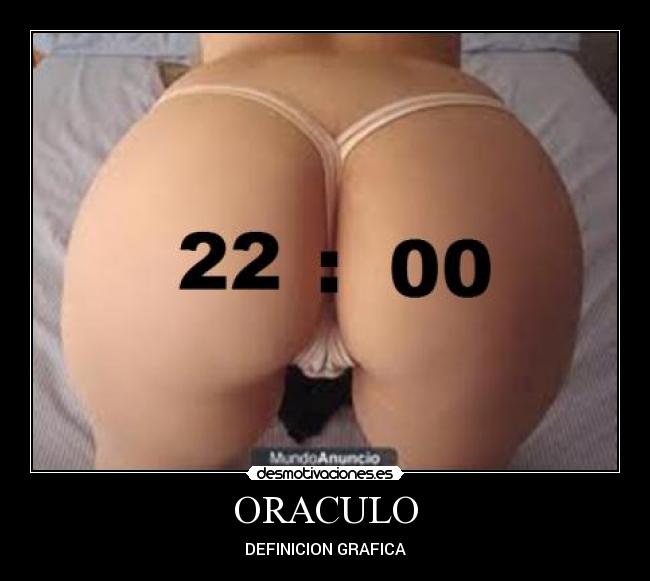 ORACULO - DEFINICION GRAFICA