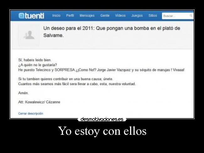 Yo estoy con ellos - 
