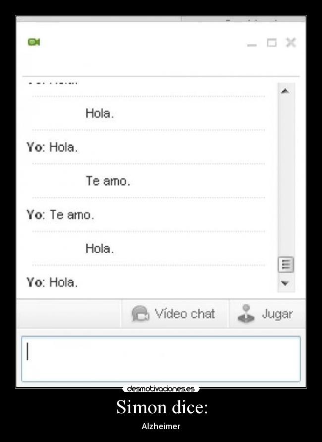 Simon dice: - Alzheimer