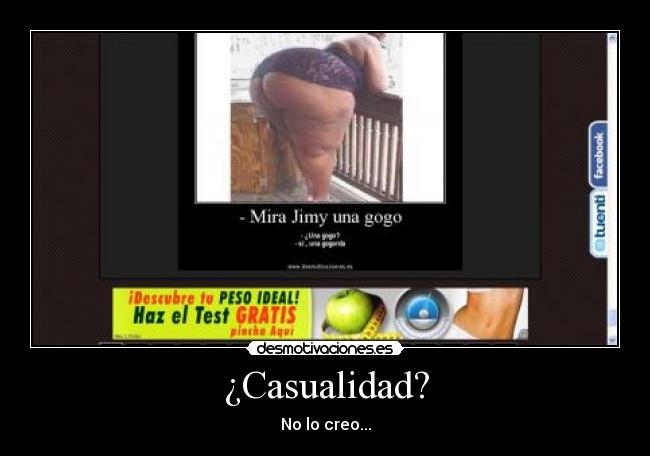 ¿Casualidad? -