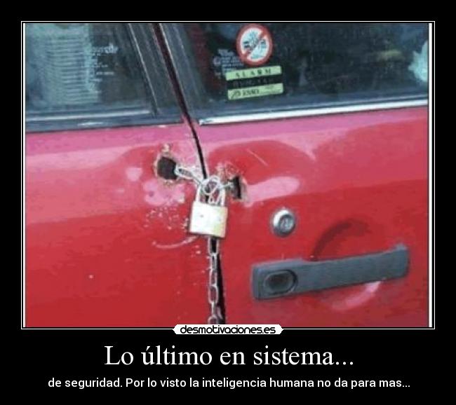 Lo último en sistema... - 