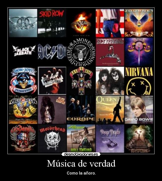 carteles musica musica verdad desmotivaciones