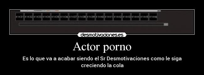 Actor porno -