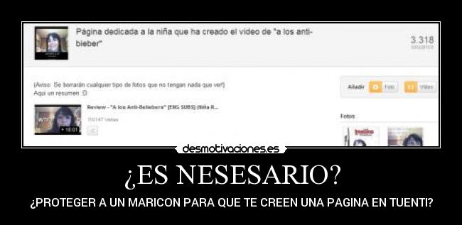 ¿ES NESESARIO? -