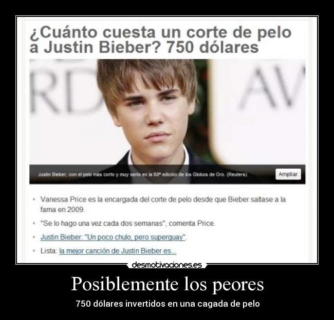 Posiblemente los peores - 