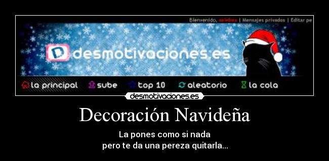 carteles navidad decoracion navidena desmotivaciones