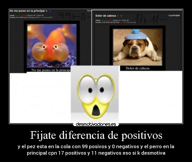 Fijate diferencia de positivos - 
