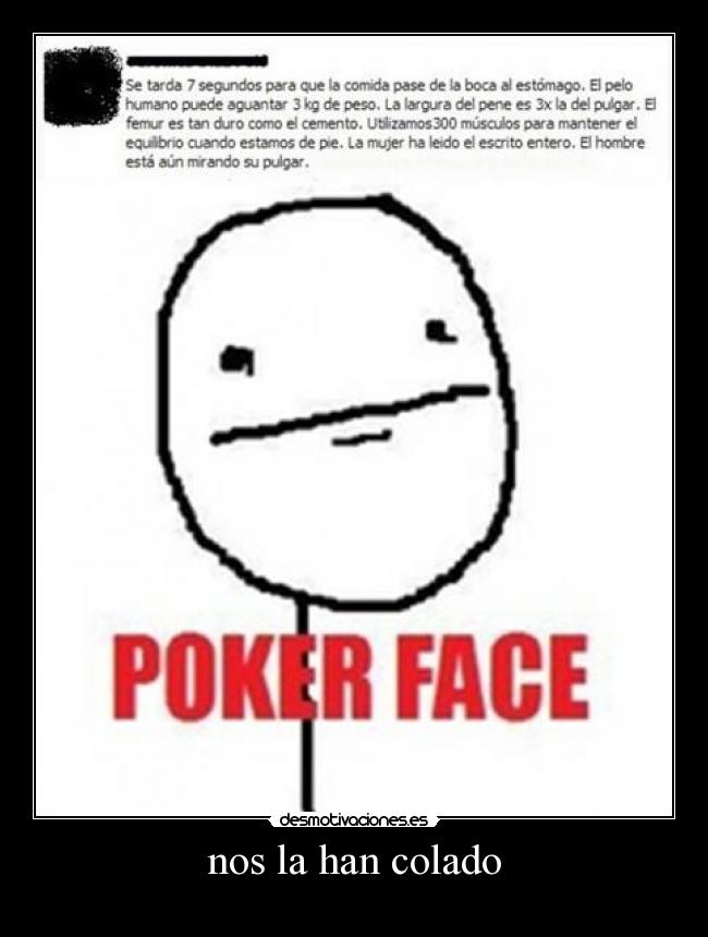 nos la han colado -