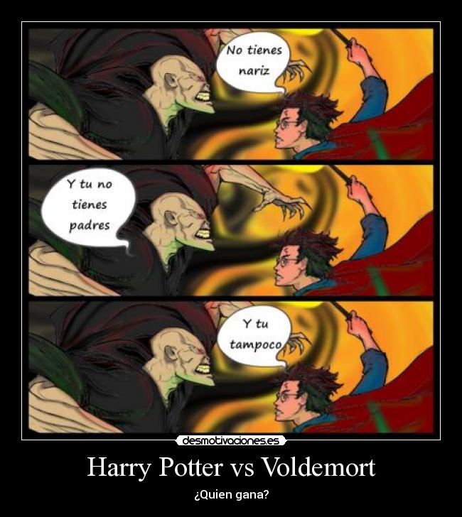 Harry Potter vs Voldemort -