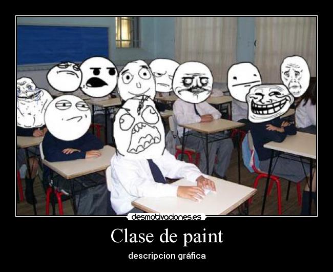 Clase de paint - descripcion gráfica