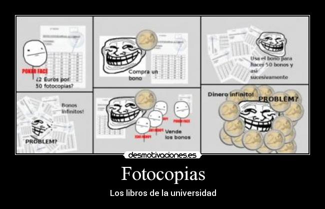 Fotocopias - Los libros de la universidad