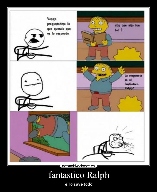 fantastico Ralph - el lo save todo