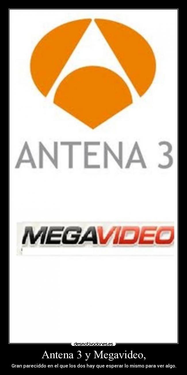 Antena 3 y Megavideo, - 