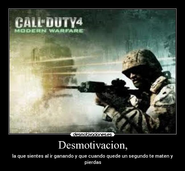 Desmotivacion, -