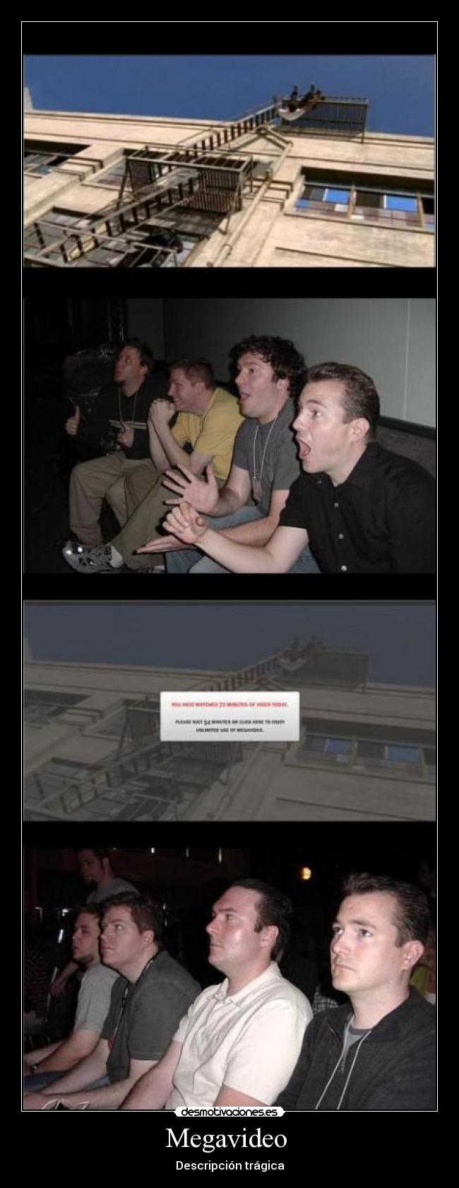 Megavideo  - Descripción trágica