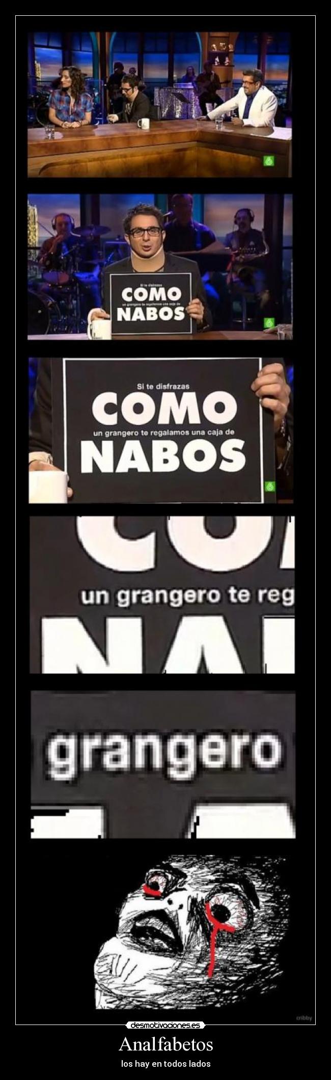 Analfabetos - los hay en todos lados