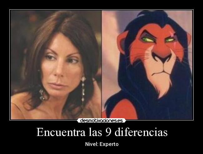 Encuentra las 9 diferencias -