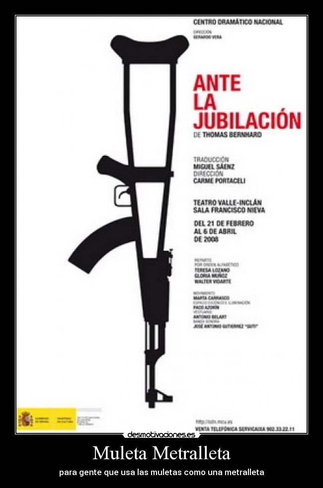 Muleta Metralleta - 