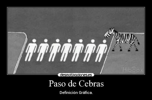 Paso de Cebras - Definición Gráfica.