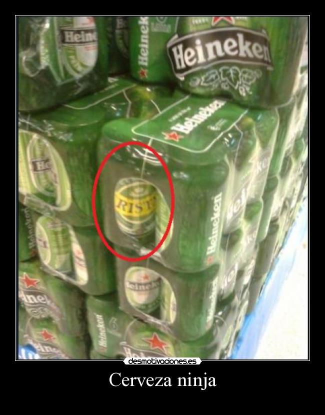 Cerveza ninja -