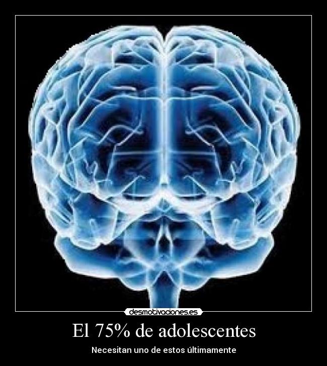 El 75% de adolescentes - 
