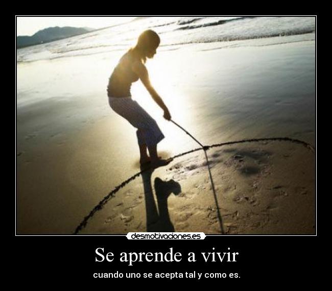Se aprende a vivir - 