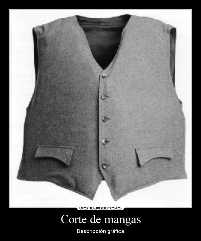 Corte de mangas - Descripción gráfica