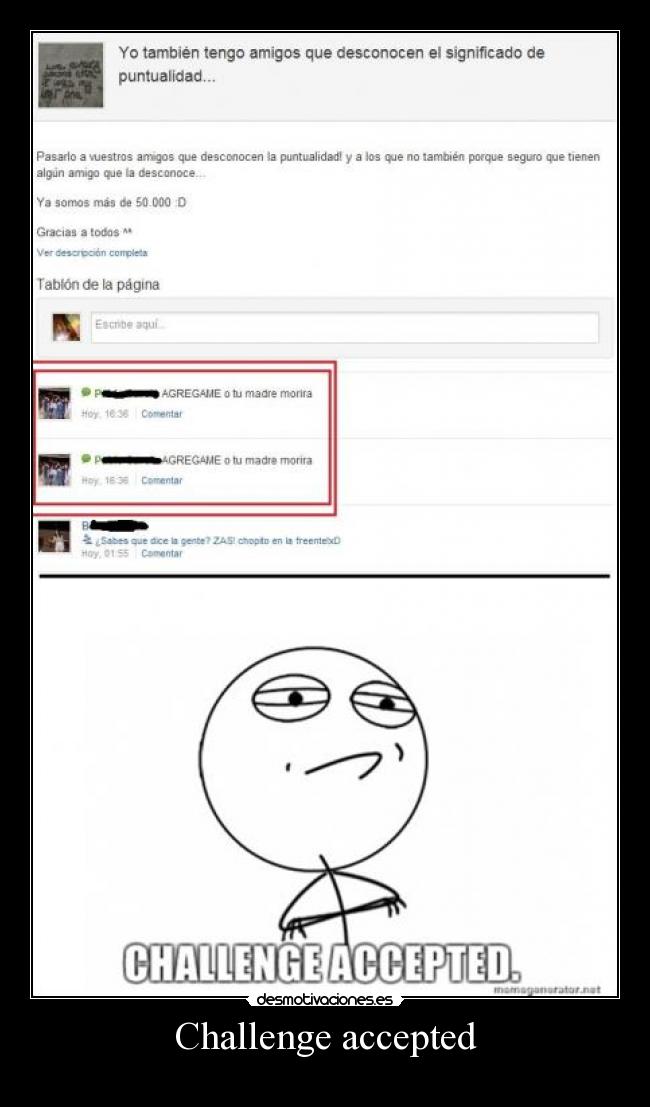 Challenge accepted -