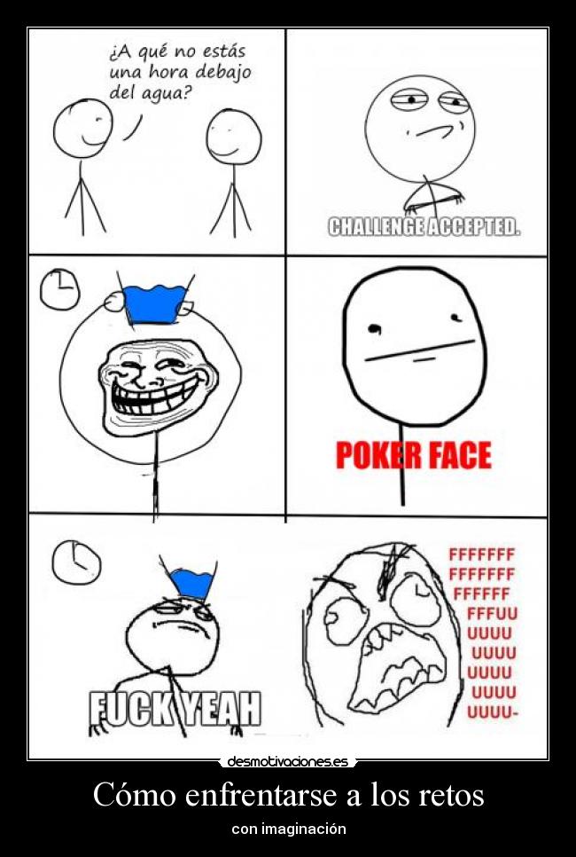 Cómo enfrentarse a los retos - con imaginación
