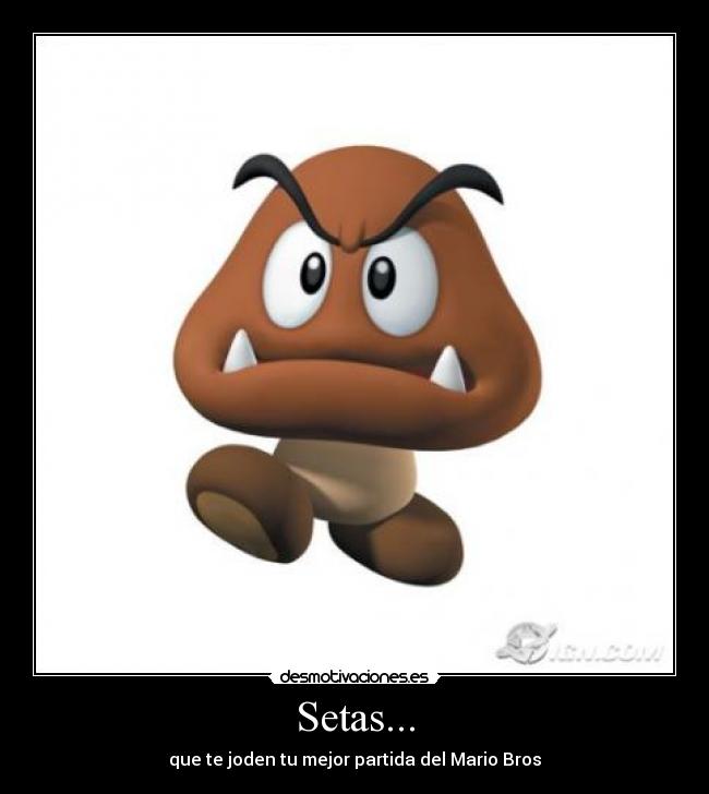 carteles setas mario bros desmotivaciones