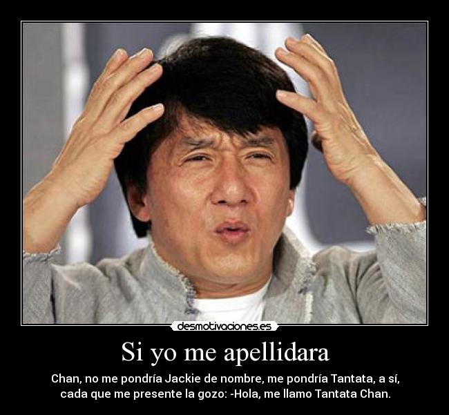 Si yo me apellidara - 