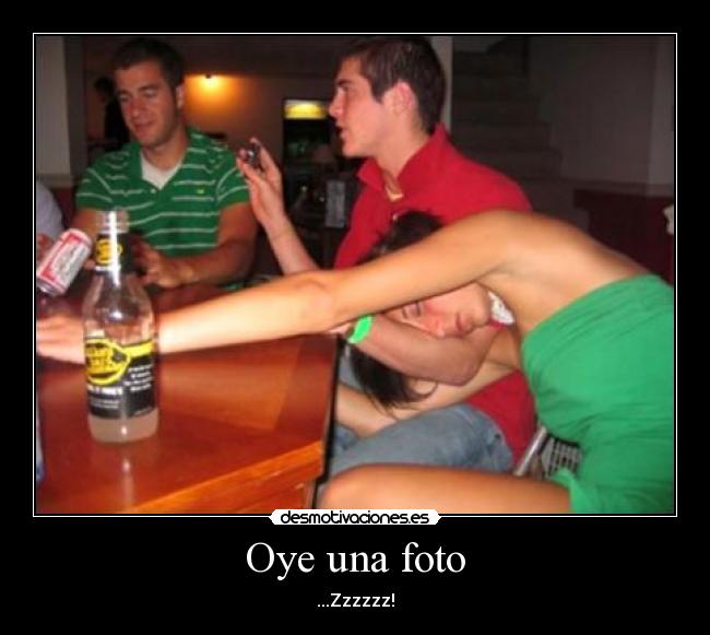Oye una foto - ...Zzzzzz!