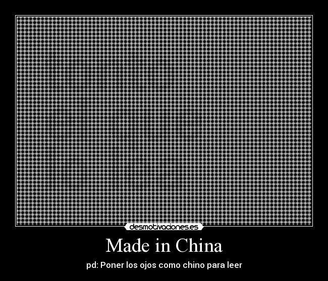 Made in China -