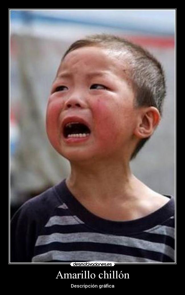 Amarillo chillón -