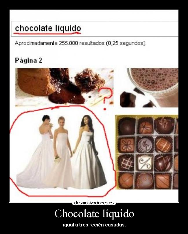 Chocolate líquido - 
