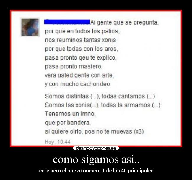 como sigamos asi.. - 