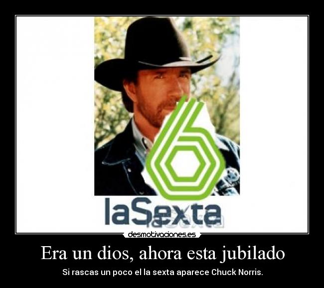 carteles dios chuck norris sexta desmotivaciones