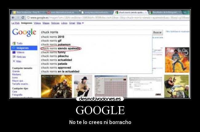 GOOGLE - No te lo crees ni borracho