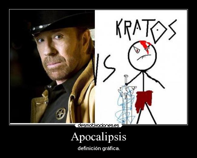 Apocalipsis - definición gráfica.