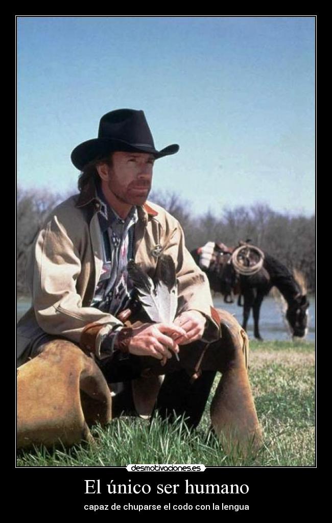 El único ser humano - capaz de chuparse el codo con la lengua