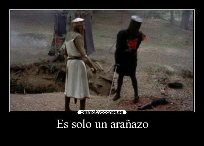 Es solo un arañazo -