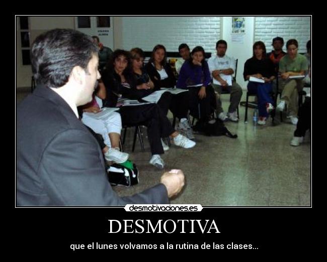 DESMOTIVA -