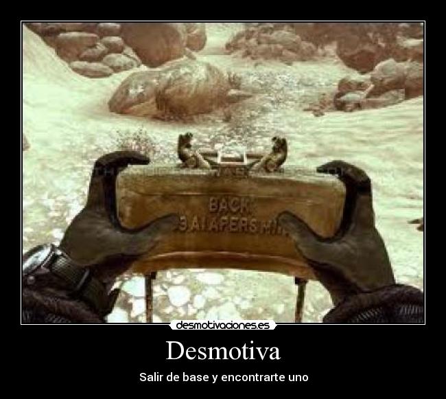 carteles call duty claymore desmotiva desmotivaciones