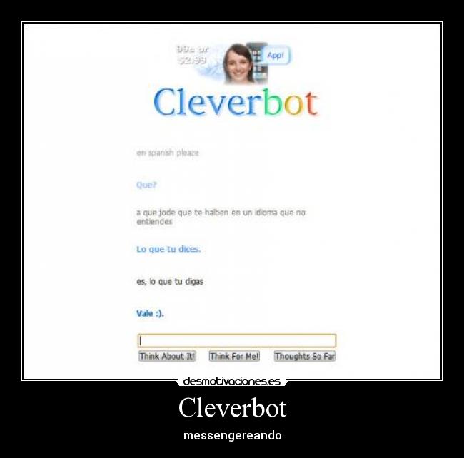 Cleverbot - messengereando