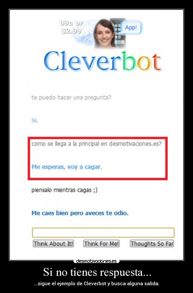 Si no tienes respuesta... - 