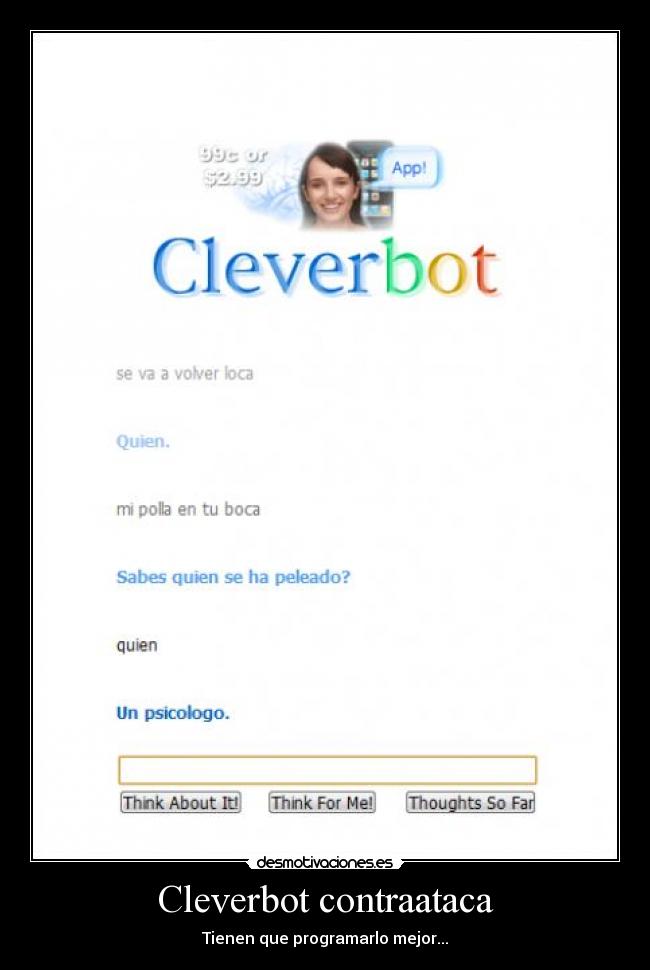 Cleverbot contraataca - 