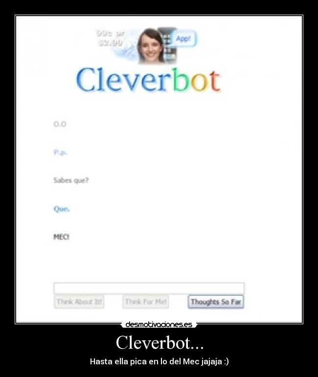Cleverbot... -