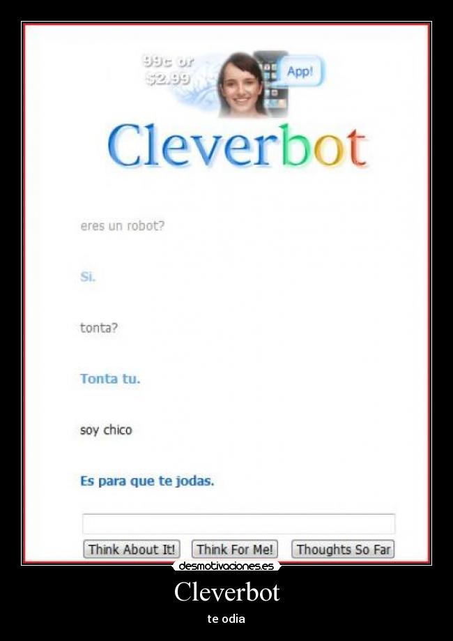 Cleverbot - te odia