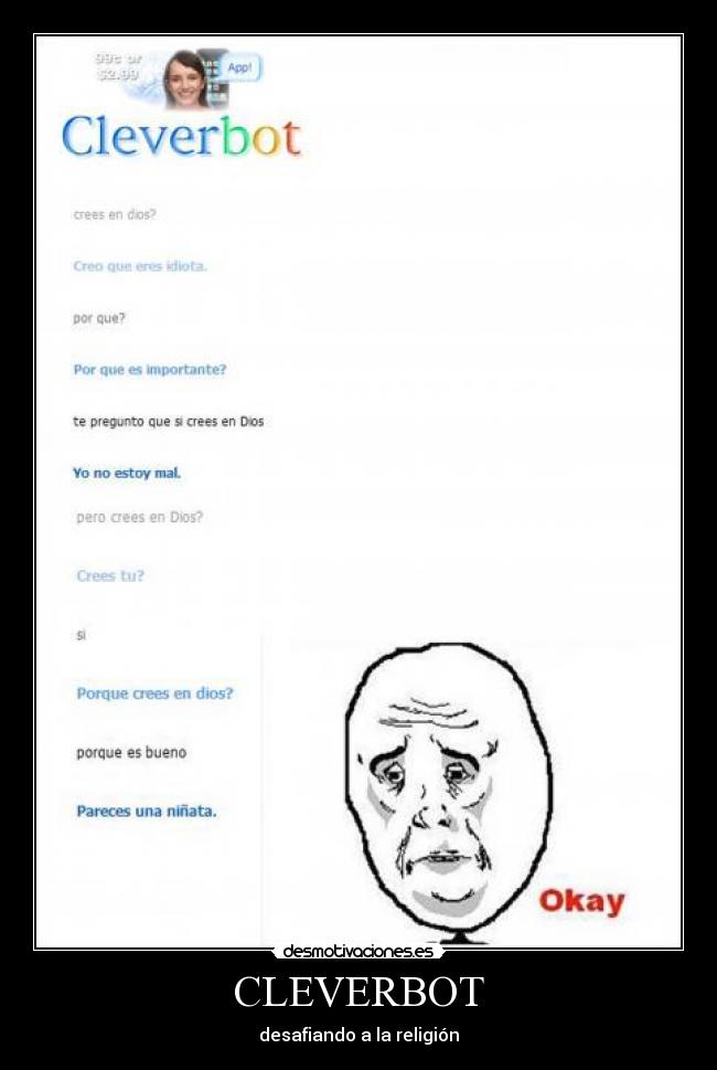CLEVERBOT - desafiando a la religión